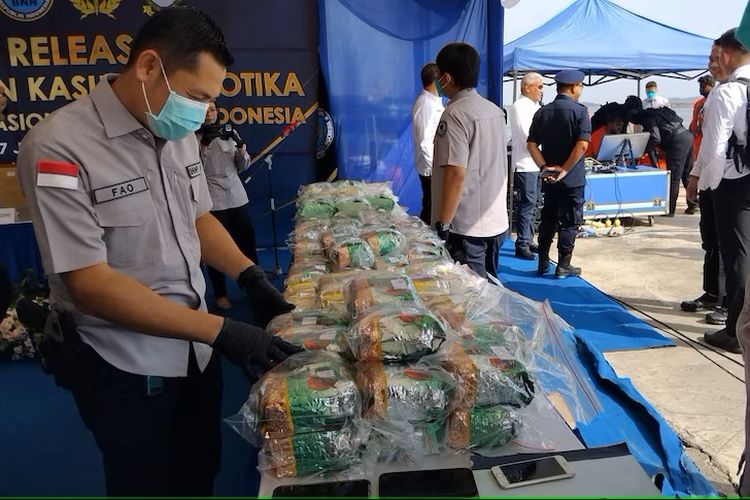 106 Kilogram Narkoba