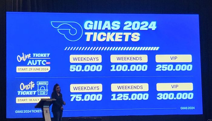 Harga Tiket GIIAS 2024 dan Cara Beli