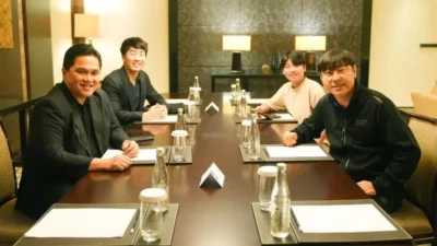 Kualifikasi Piala Dunia 2026, Erick Thohir Bahas Persiapan Timnas Indonesia