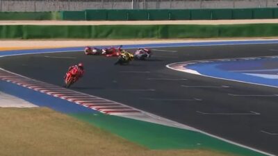 Marc Marquez dan Nicolo Bulega