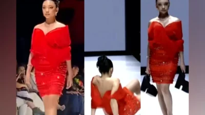 Naura Ayu Alami Insiden Jatuh di Runway JF3 2024