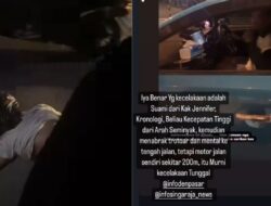 Tragedi di Bali, Suami Jennifer Coppen Meninggal dalam Kecelakaan