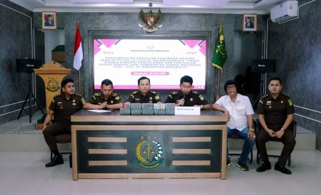 Tersangka Korupsi Pupuk Bersubsidi di Bengkalis Kembalikan Kerugian Negara