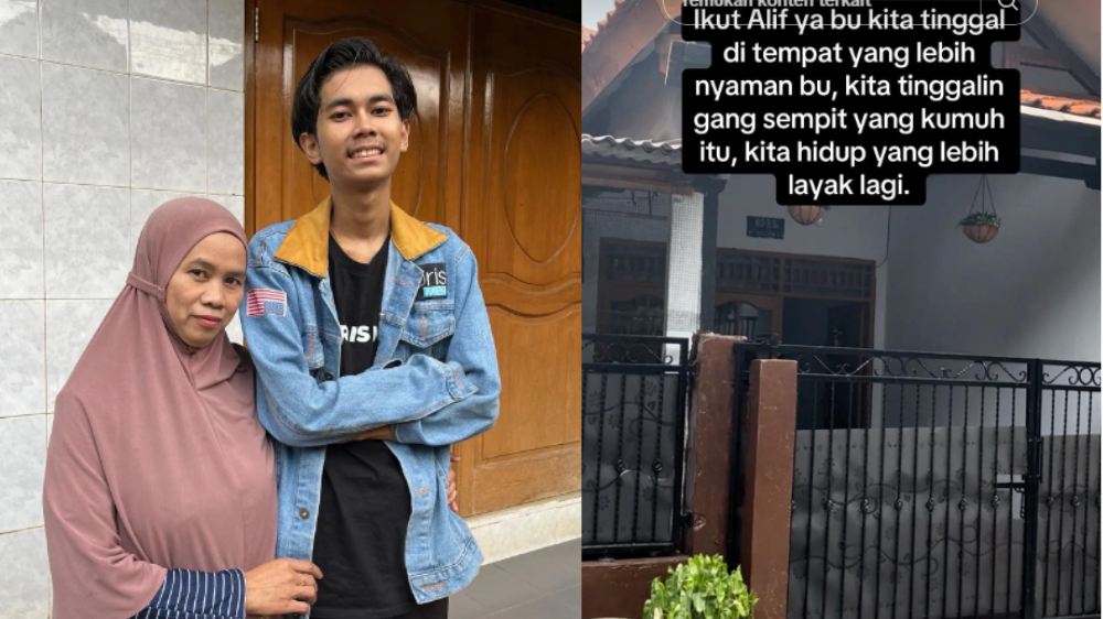 Alif Cepmek Beli Rumah Baru
