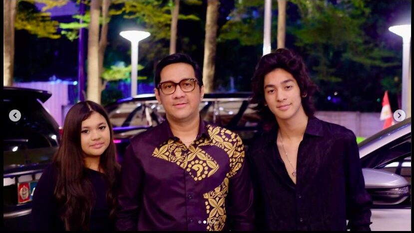 Andre Taulany Hadiri Pernikahan Anak Tora Sudiro Bersama Anak-Anaknya
