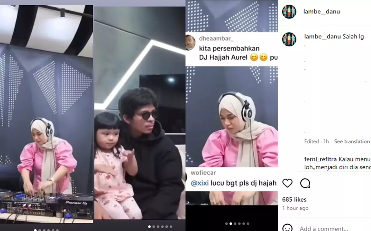 Aurel Hermansyah Dihujat Netizen Karena Video DJ