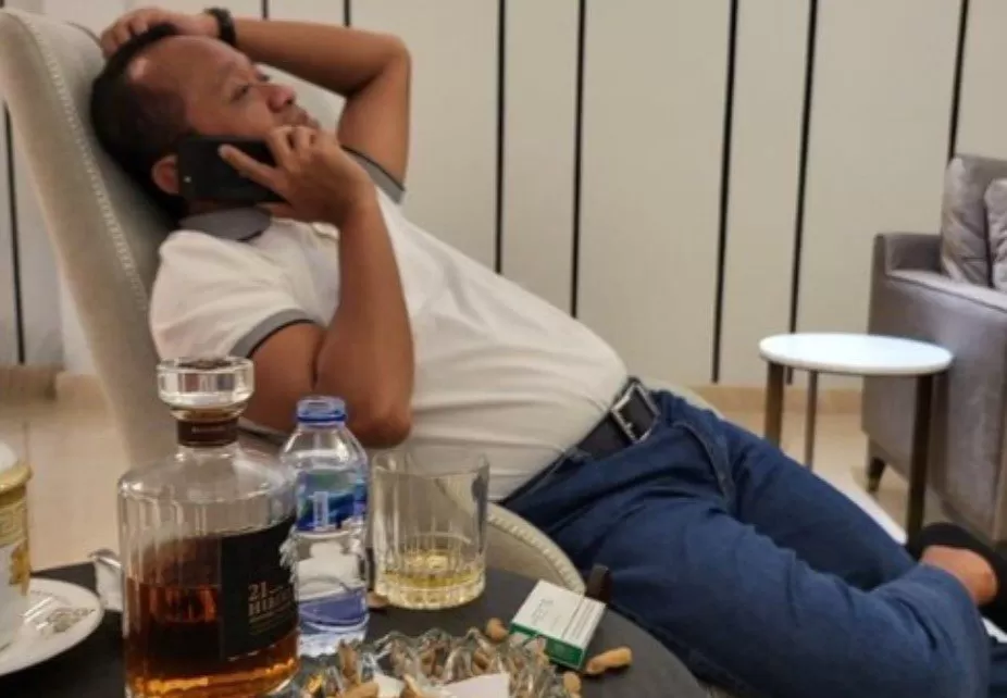 Bahlil Lahadalia Whisky Hibiki