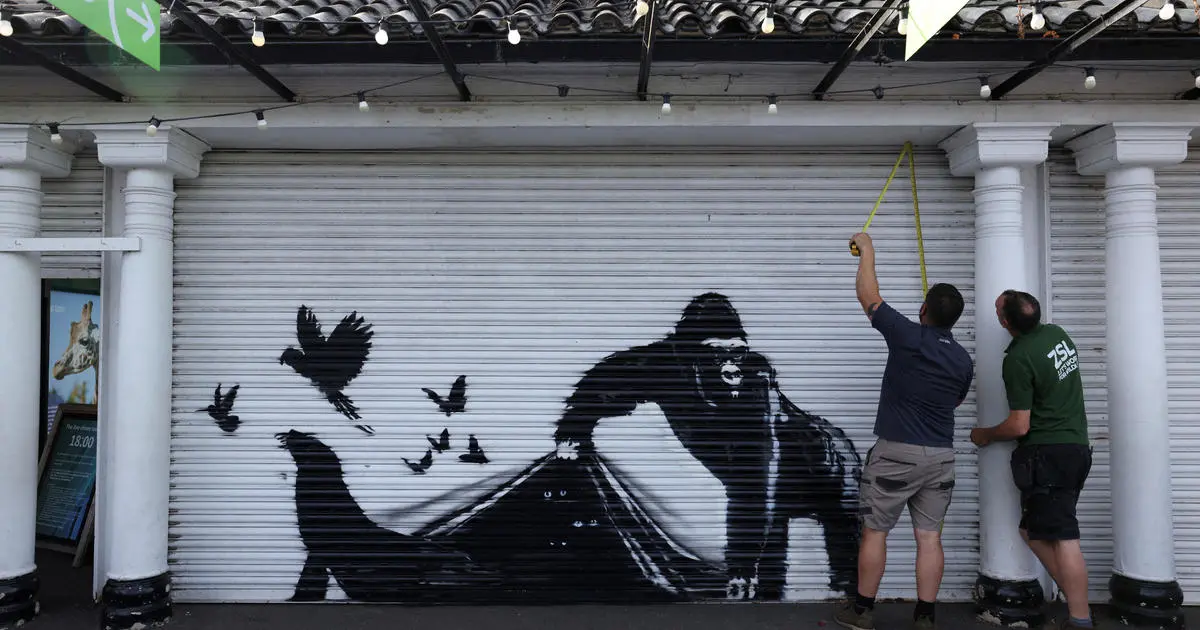 Banksy Hadirkan Mural Terbaru
