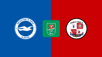 Brighton vs Crawley Town