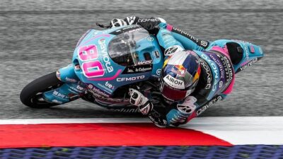 David Alonso Kuasai Pole Position di Kualifikasi Moto3 Aragon 2024