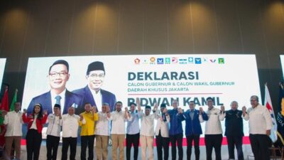 KIM Plus Deklarasikan Ridwan Kamil-Suswono