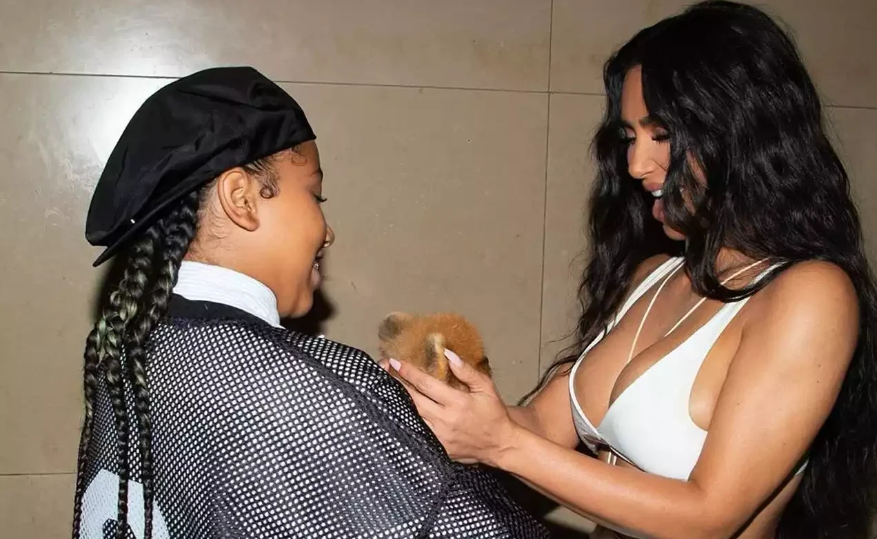 Kim Kardashian dan North West