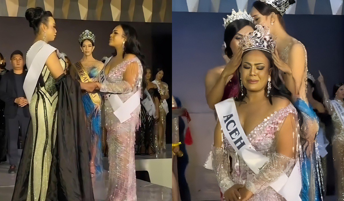 Kontes Kecantikan Transgender Pemenang dari Aceh