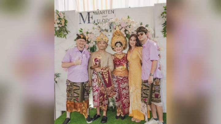 Luna Maya Hadiri Pernikahan Elodie Bouttier