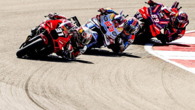 Inilah 3 pembalap asal Spanyol Aragon 2024, Marc Marquez, Jorge Martin dan Pedro Acosta pemenang sprint race.