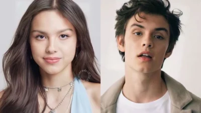 Olivia Rodrigo dan Louis Partridge Festival Film Venesia