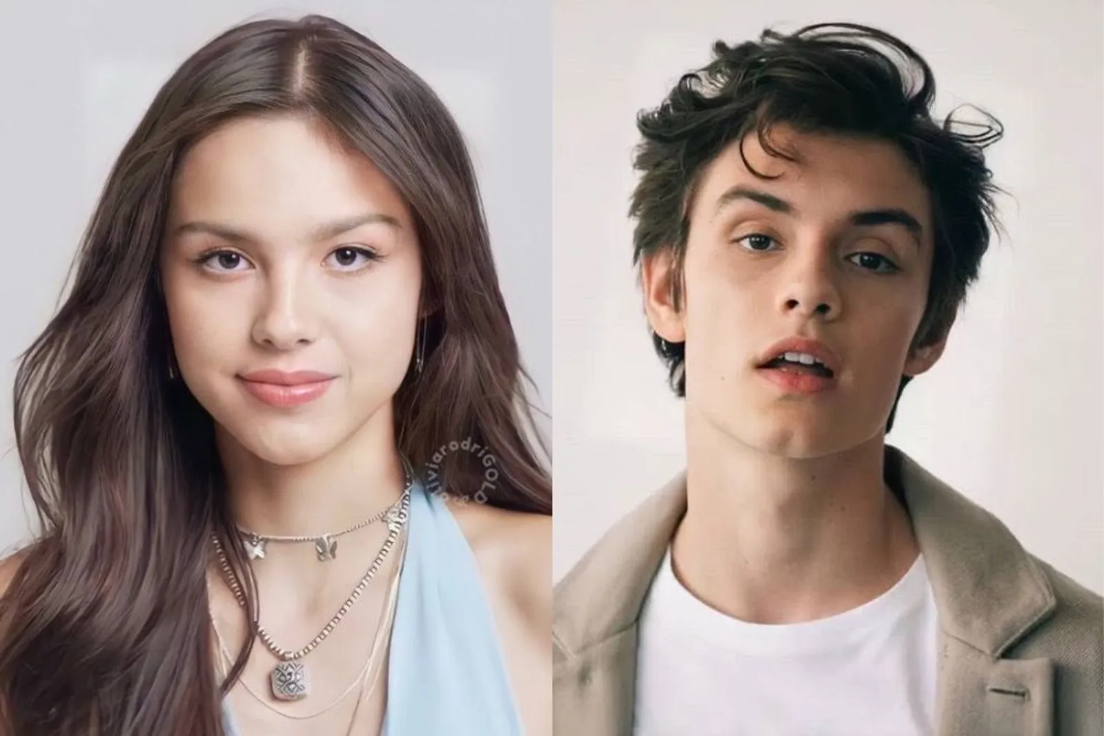 Olivia Rodrigo dan Louis Partridge Festival Film Venesia