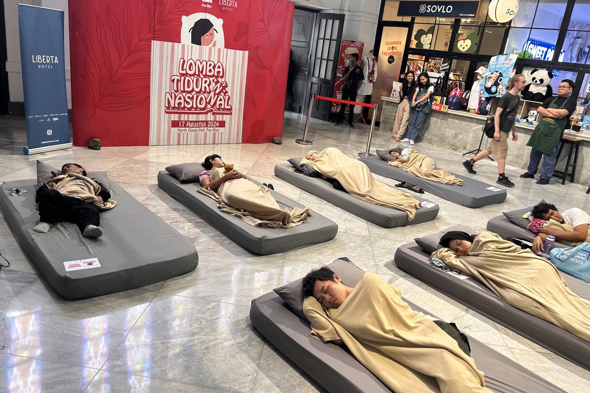 Pemenang Lomba Tidur Nasional 2024