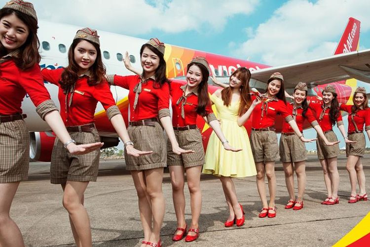 Pramugari VietJet Bikini