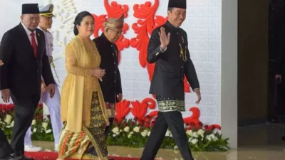 Presiden Jokowi Pakai Baju Adat Betawi di Sidang Tahunan MPR