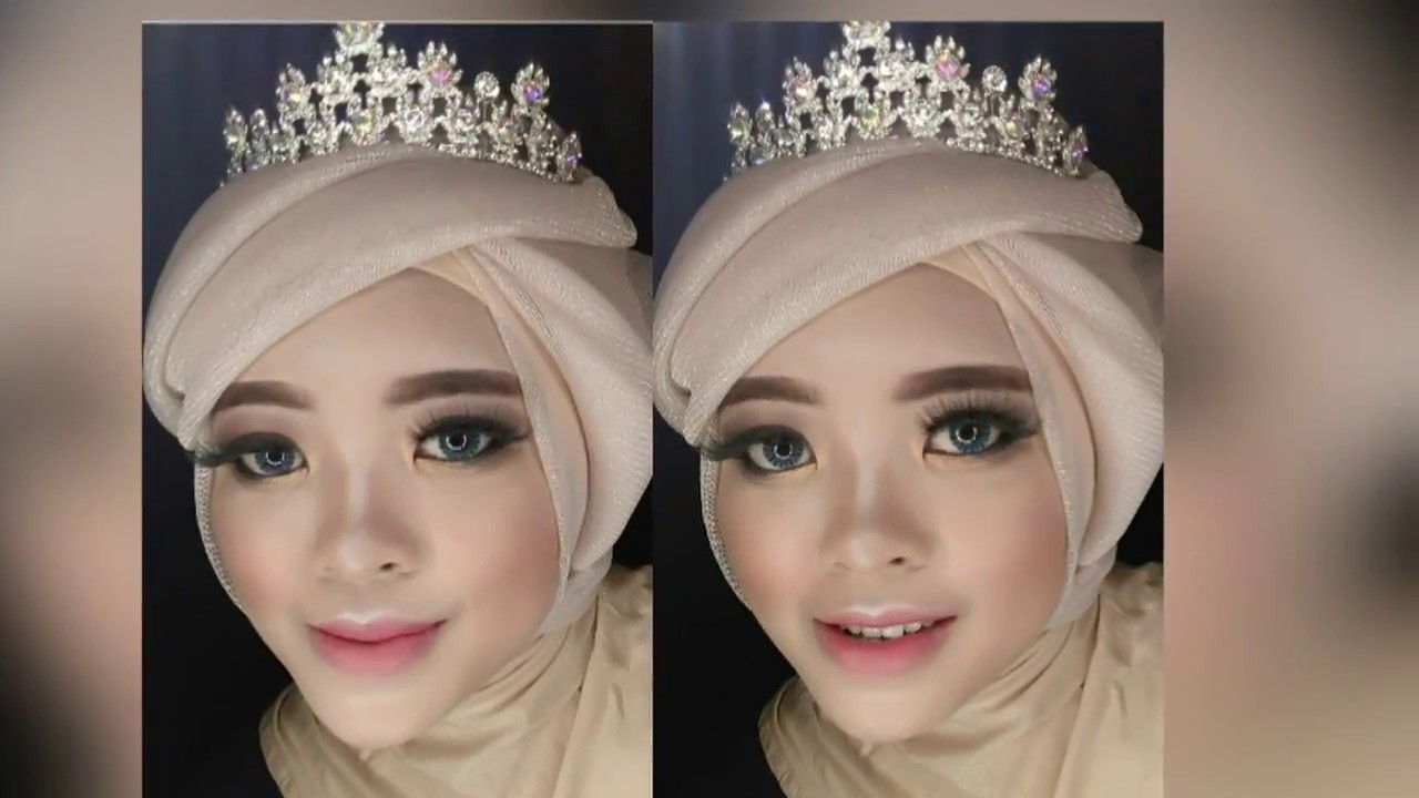 Tutorial Hijab Pashmina Glitter