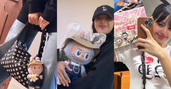 Boneka Labubu Viral Jadi Koleksi Favorit Lisa BLACKPINK
