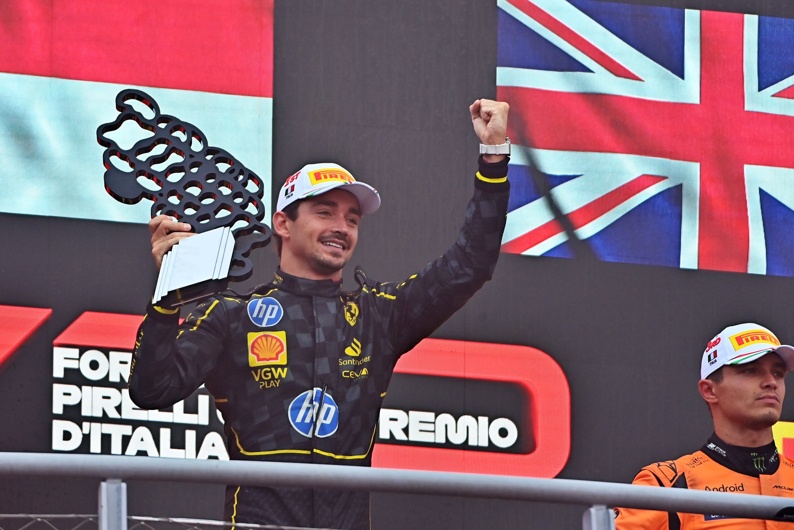 Charles Leclerc Menang di GP Italia 2024