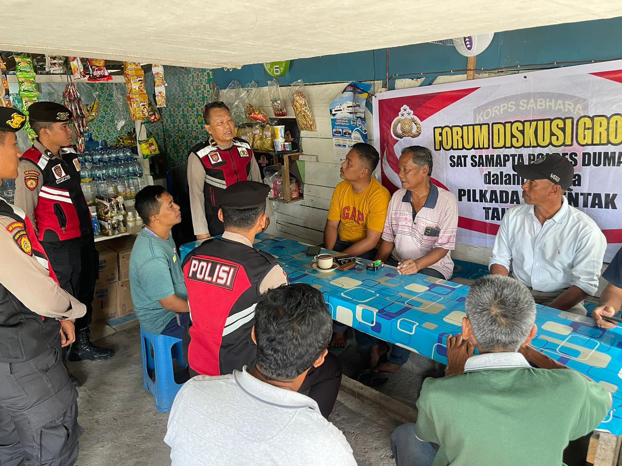 Forum Diskusi Kamtibmas Menjelang Pemilu 2024 di Dumai