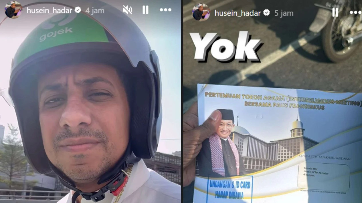 Habib Jafar Husein Sambut Kedatangan Paus Fransiskus