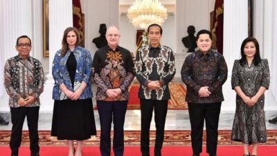 Jokowi Bertemu Chairman Vale Global