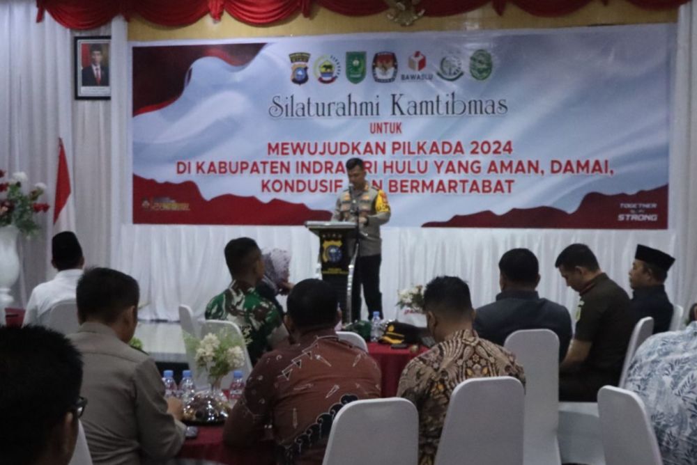 Kapolres Indragiri Hulu Pastikan Pilkada 2024 Aman dan Damai
