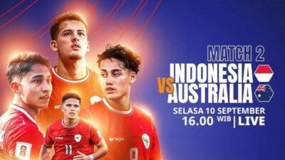 Live Streaming Indonesia vs Australia