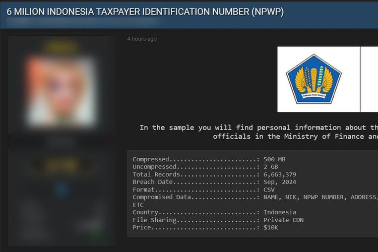Masyarakat Diimbau Waspada Penipuan Setelah Kebocoran Data Wajib Pajak