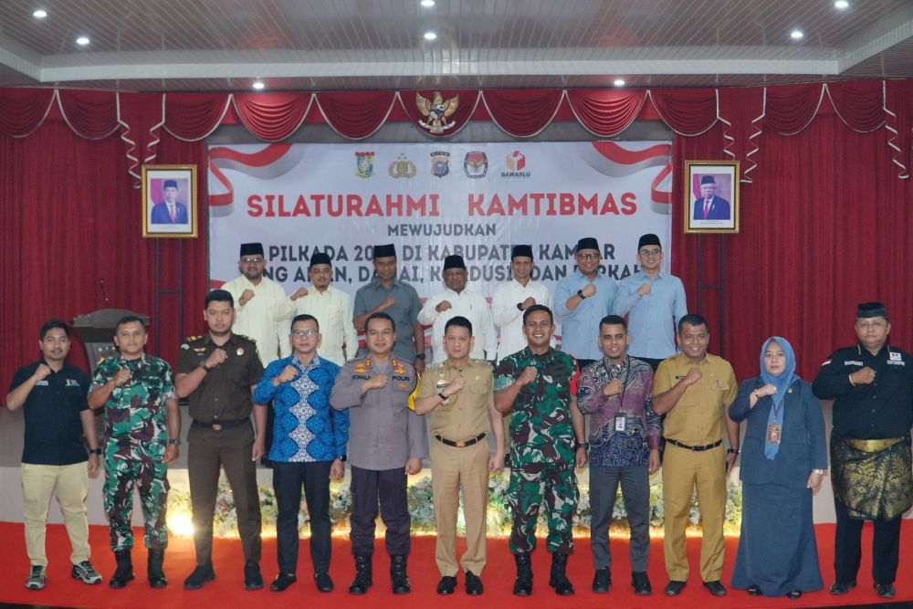 Pemerintah dan Polres Kampar Gelar Silaturahmi untuk Pilkada Damai 2024