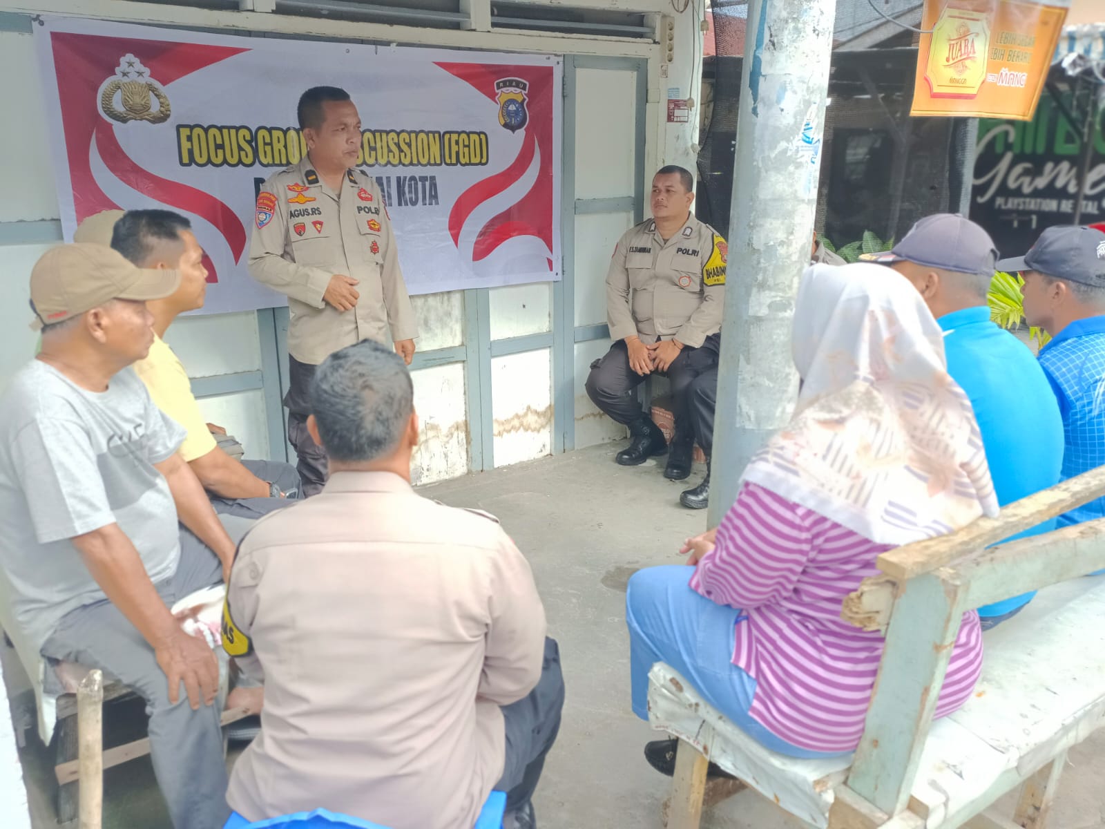 Polsek Dumai Kota Adakan Diskusi untuk Persiapkan Pilkada 2024