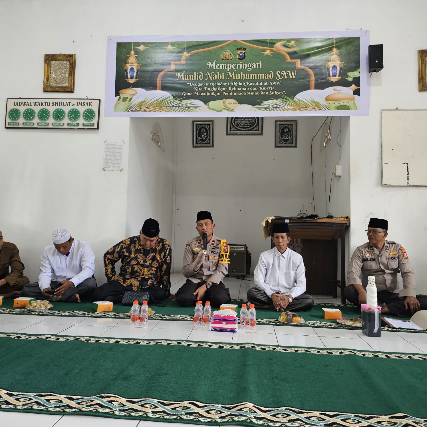 Polsek Dumai Timur Gelar Penyuluhan Kamtibmas Jelang Pilkada 2024