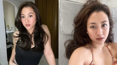 Sherina Munaf Bikini Motif Abstrak