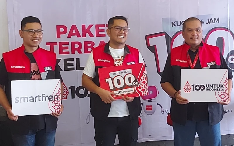 Smartfren North Sumatera Berbagi Hadiah dan Promo ke Pelanggan Setia