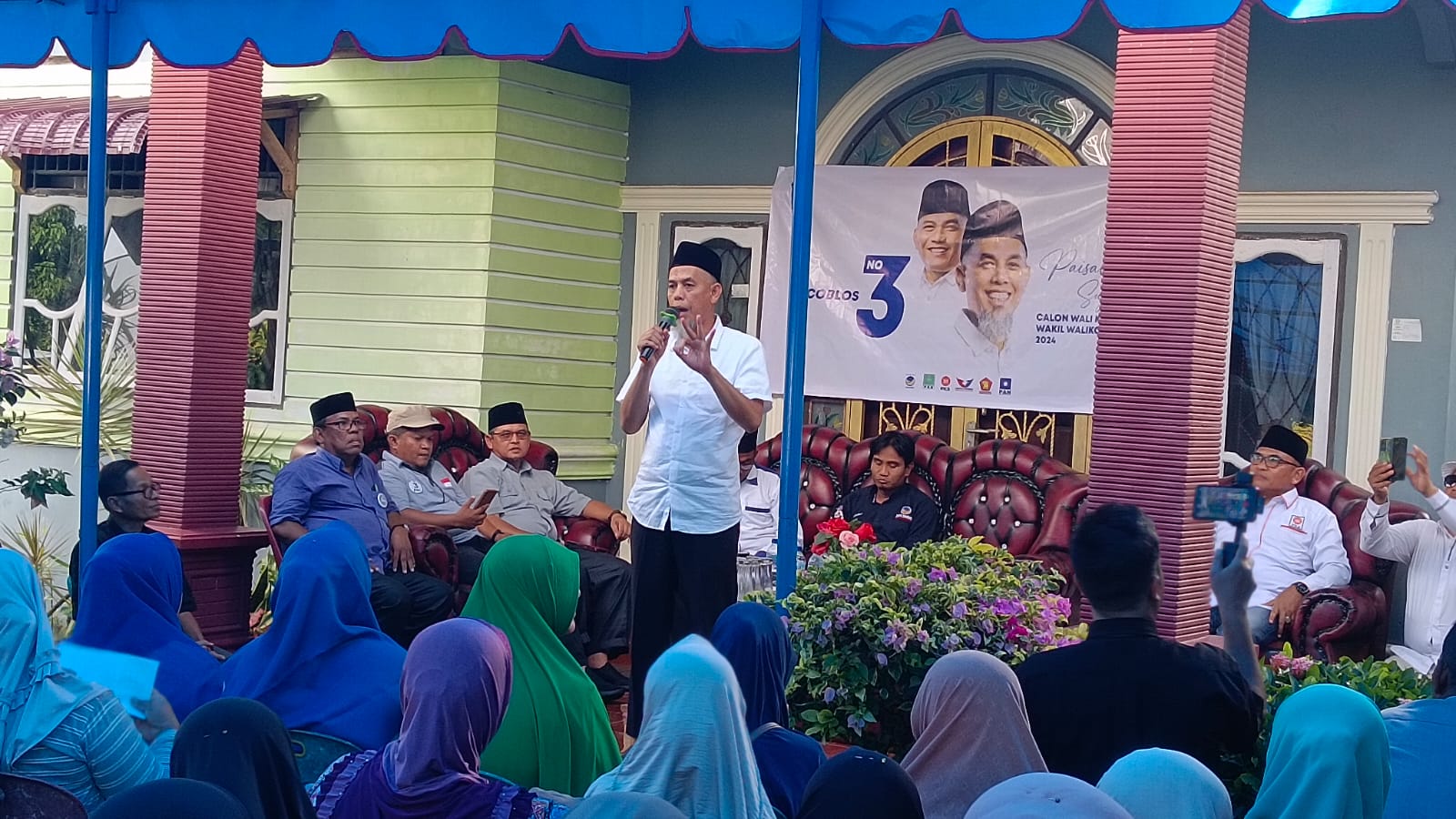 Paisal-Sugiyarto Menang Pilkada Dumai, Asnah Berangkat Umroh