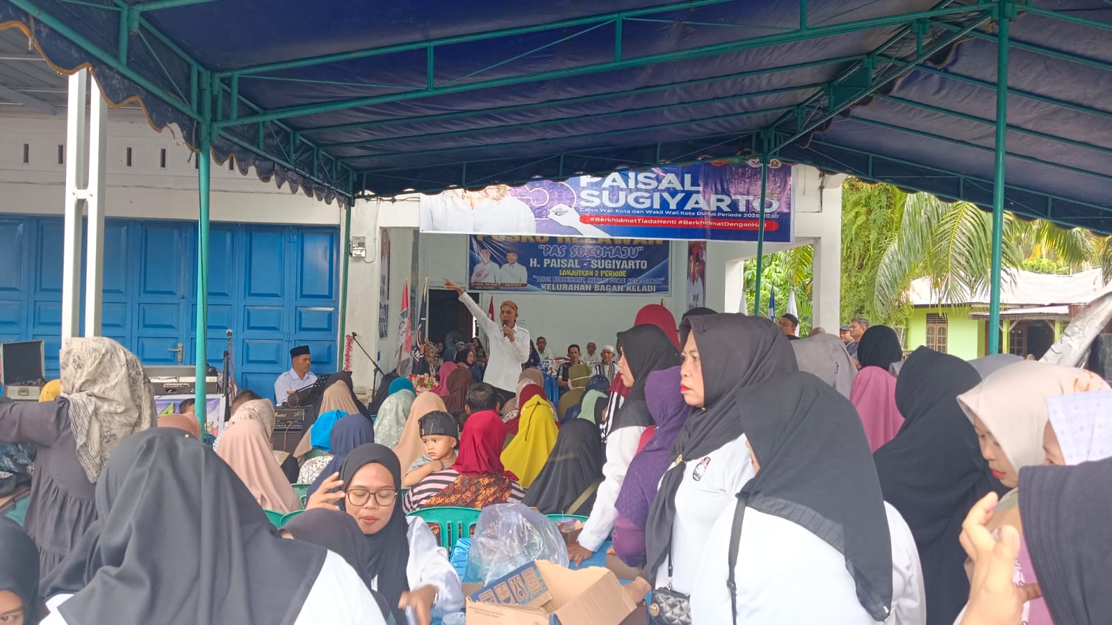 Warga Dumai Barat Bebas Truk CPO