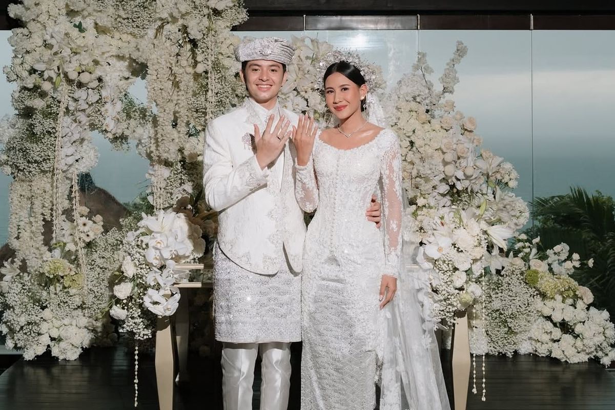 Angga Yunanda dan Shenina Cinnamon Resmi Menikah