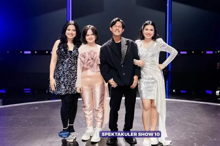 Indonesian Idol Season 13 Menyisakan 4 Finalis Terbaik
