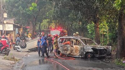 Ormas Apa yang Bakar Mobil Polisi