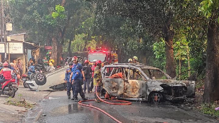 Ormas Apa yang Bakar Mobil Polisi