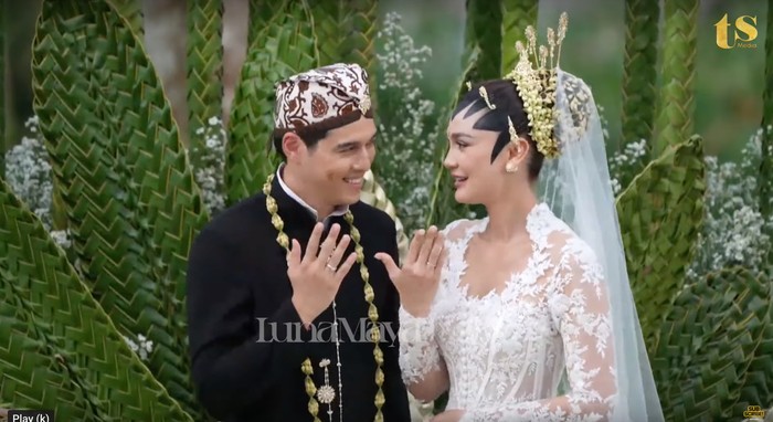 Luna Maya dan Maxime Bouttier Resmi Menikah