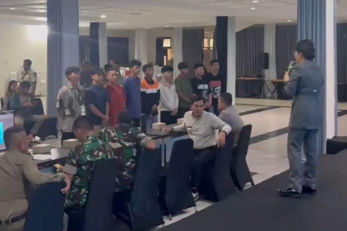 Remaja Terlibat Balap Liar Ikuti Program Bela Negara Singkawang