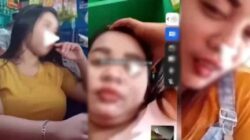 Video Call Wanita Baju Kuning di Warung Madura